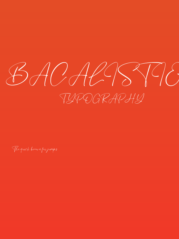 Bacalisties Poster