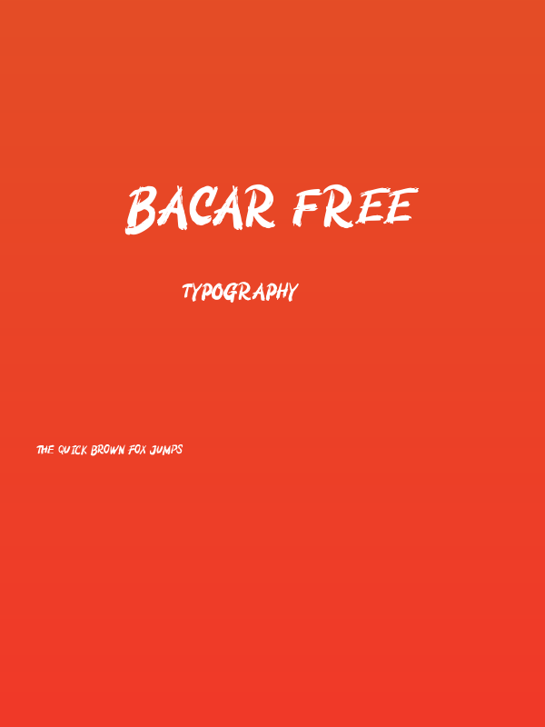 Bacar FREE Poster