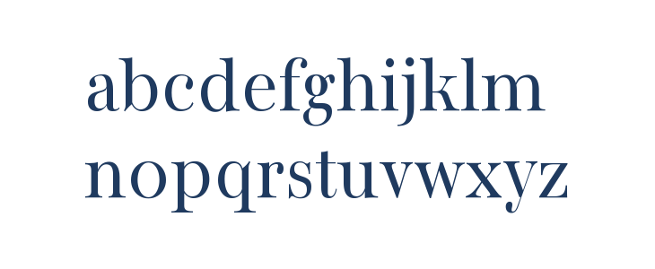 Bacasime Antique Regular Lowercase