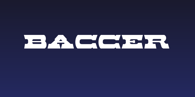 Baccer Social Header