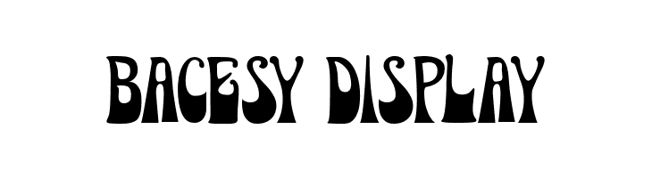 Bacesy Display Font