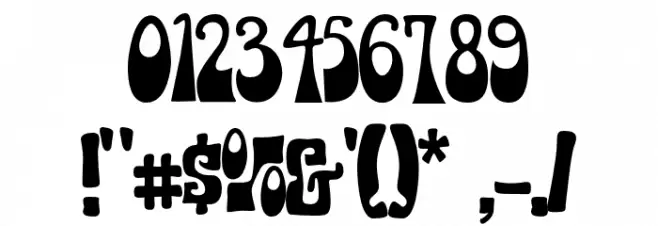 BacesyDisplay Font OTHER CHARS