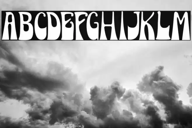 BacesyDisplay Font examples