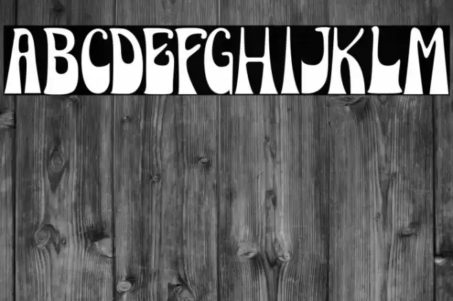 BacesyDisplay Font examples