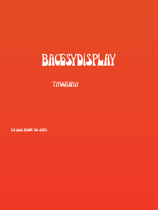 BacesyDisplay Poster