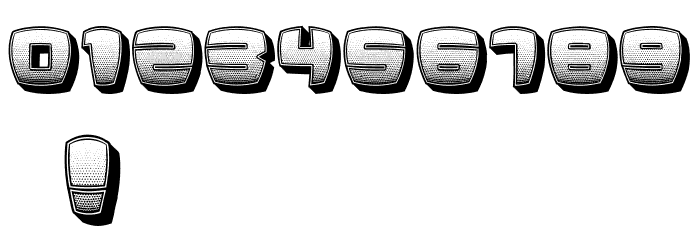 Bach Regular Font OTHER CHARS