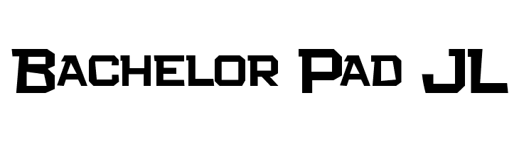 Bachelor Pad JL Font
