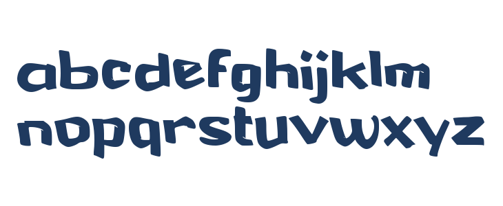 Back Alley Lowercase