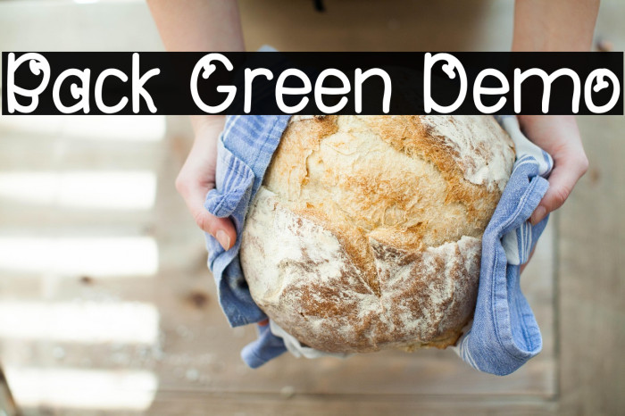 Back Green Demo Example 1