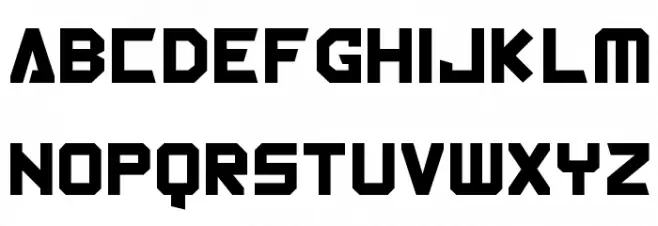 Back In The USSR DL Font Litere mari