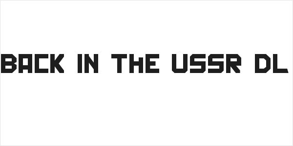 Back In The USSR DL Logo