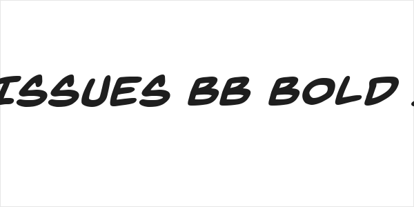 Back Issues BB Bold Italic Logo