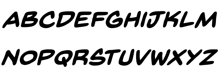 Back Issues BB Bold Italic Font LOWERCASE