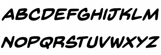 Back Issues BB Bold Italic फ़ॉन्ट लोअरकेस