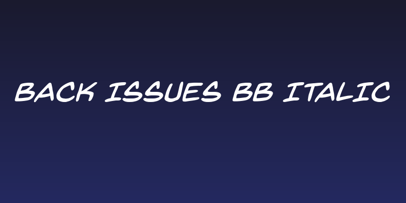 Back Issues BB Italic Social Header