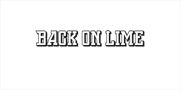 Back On Lime Logo