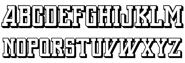 Back On Lime Font LOWERCASE