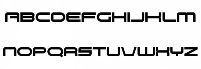 Back Race Demo Polices MAJUSCULES