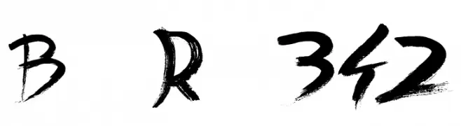 Back Ride 342  免费字体下载