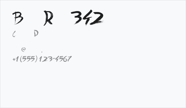 Back Ride 342 Business Card