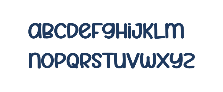 Back School Lowercase
