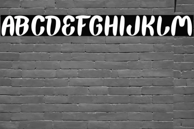 Back To Nature-Light Font examples