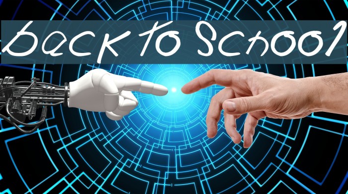 Back To School Font examples