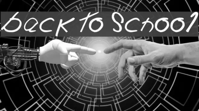 Back To School フォント examples