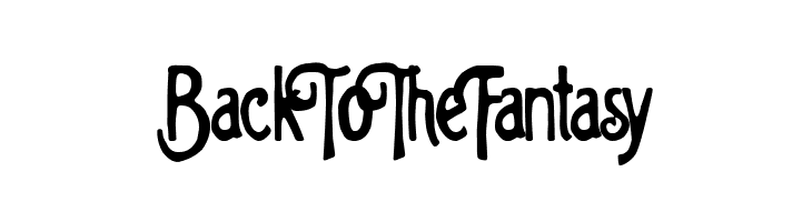 Back To The Fantasy  Descarca Fonturi Gratis