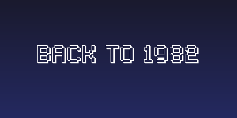 Back to 1982 Social Header
