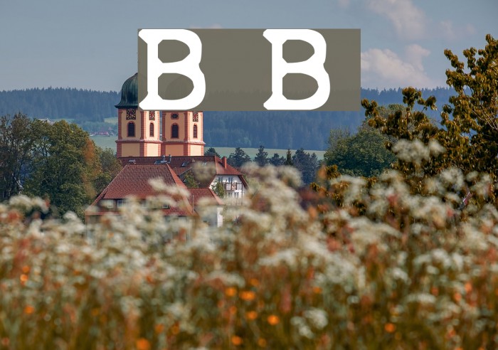 Back to Bay 6 Font examples