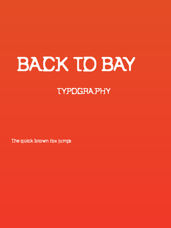 Back to Bay 6 Poster