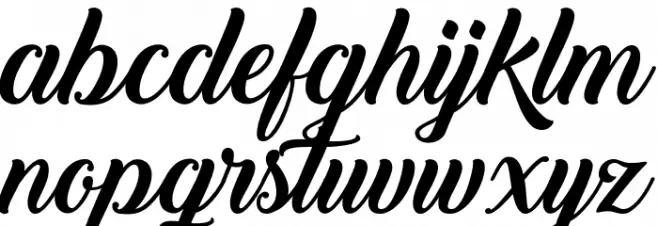 Back to Black Demo Fuentes MINÚSCULAS