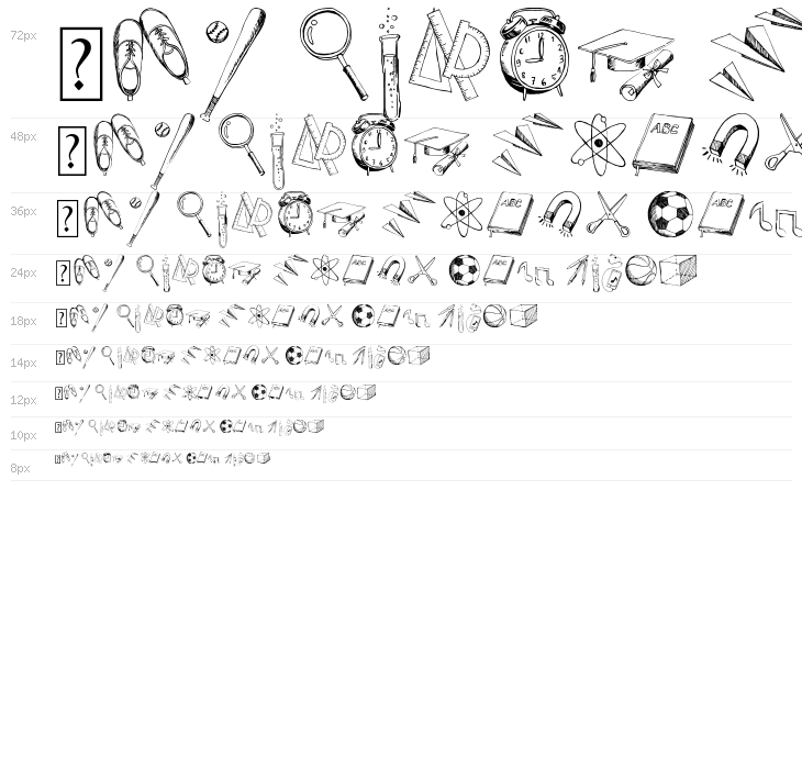 Back to School Elements DEMO Waterfall