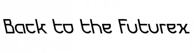 Back to the Futurex  नि: शुल्क फ़ॉन्ट्स डाउनलोड