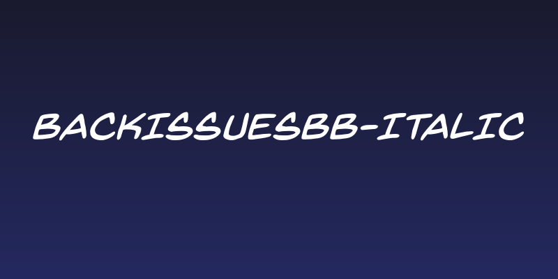 BackIssuesBB-Italic Social Header