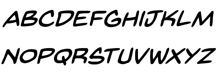 BackIssuesBB-Italic Font LOWERCASE