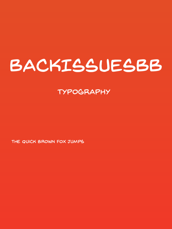 BackIssuesBB Poster