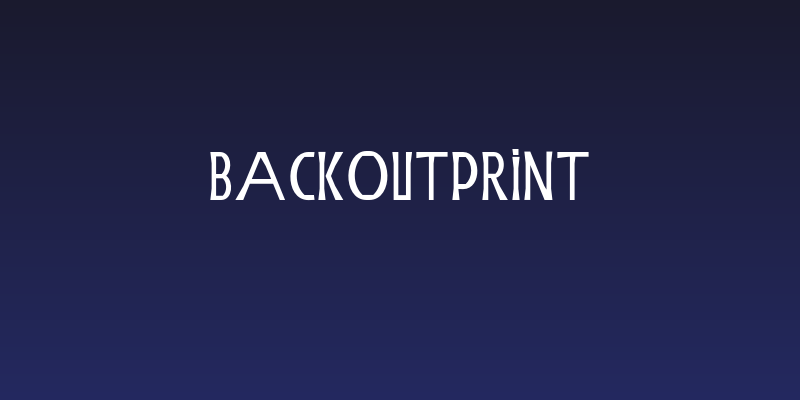 BackOutPrint Social Header