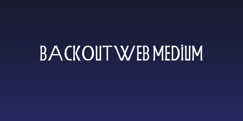 BackOutWeb Medium Social Header