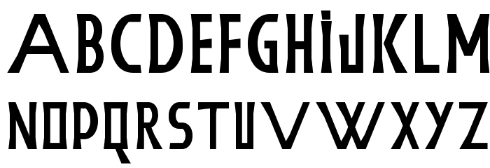 BackOutWeb Medium Font LOWERCASE