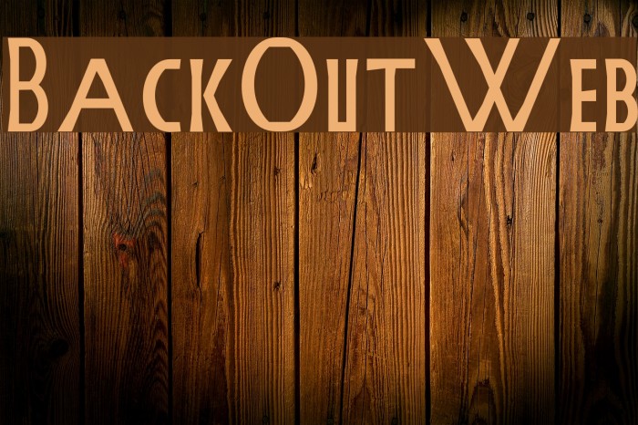 BackOutWeb Example 3