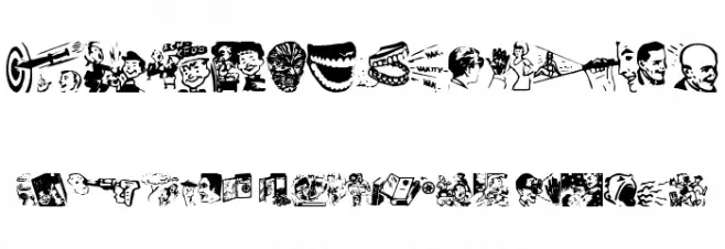 BackPage Font OTHER CHARS