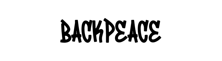 BackPeace  les polices de caractères gratuit tlcharger