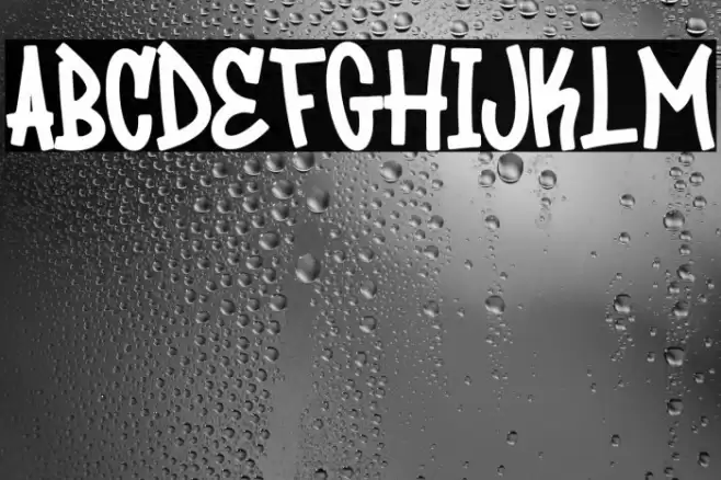 BackPeace Шрифта examples