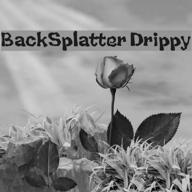 BackSplatter Drippy Fuentes examples