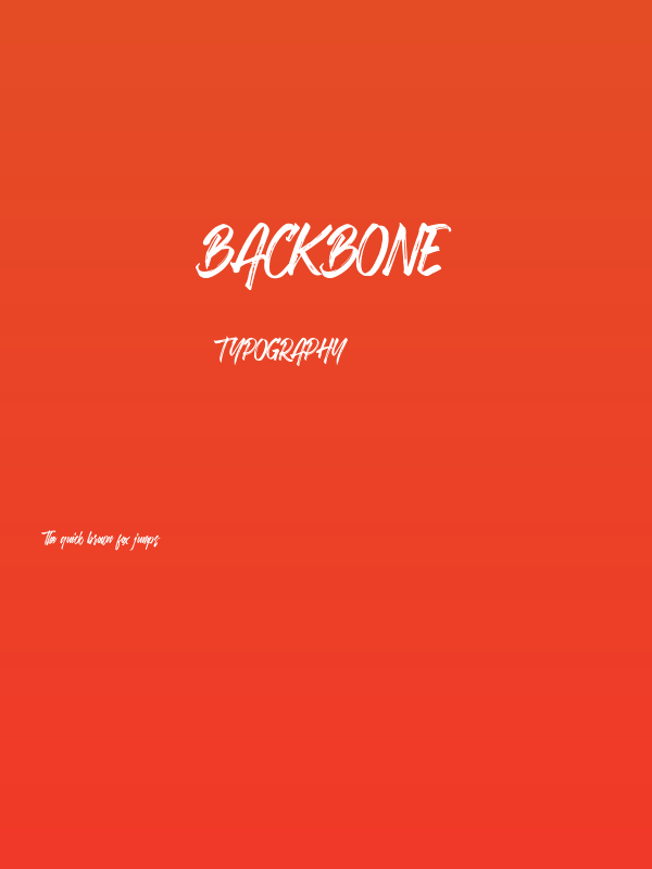 Backbone Poster