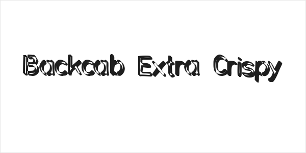 Backcab Extra Crispy Logo