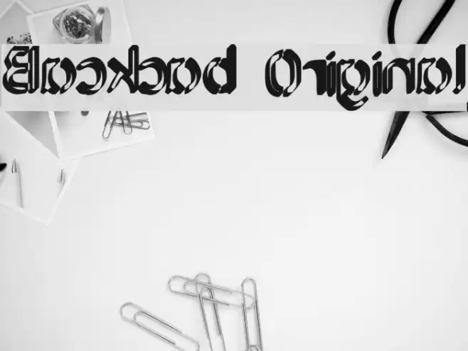 Backcab Original Fonte examples