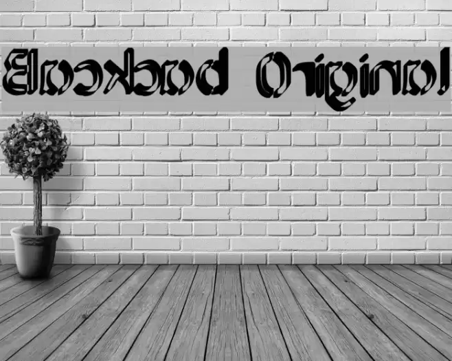 Backcab Original Fonte examples